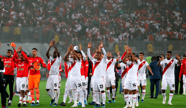 La selección peruana logró la clasificación a Rusia 2018 en el Estadio Nacional.
