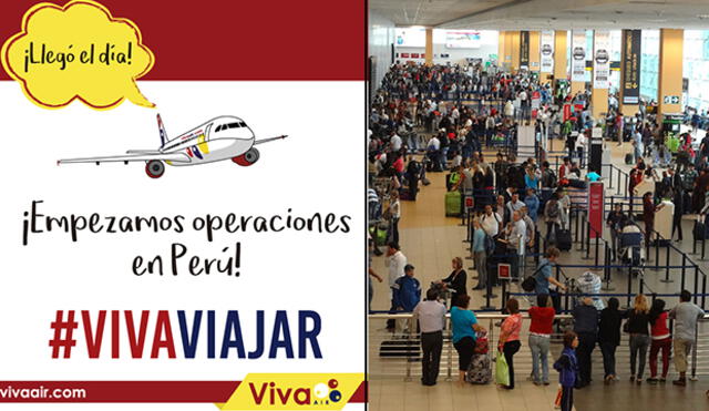 Viva Air Perú inicia hoy sus operaciones con vuelos a S/ 60 a nivel nacional