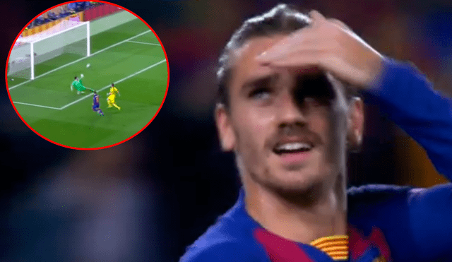 Antoine Griezmann decretó la goleada en el Camp Nou a favor del FC Barcelona. | Foto: ESPN