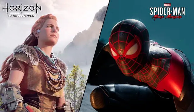 PlayStation confirma que Horizon Forbidden West, Spider-Man Miles Morales y Sackboy A Big Adventure llegan a PS4. Foto: composición La República.