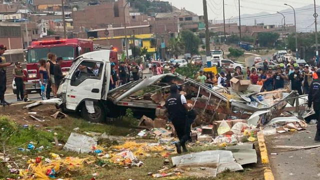 Conductor extranjero que ocasionó muerte de padre e hijo en Mi Perú no tenía licencia de conducir [VIDEO]