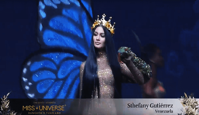 Miss Universo 2018: venezolana Sthefany Gutiérrez se resbala en pleno desfile [VIDEO]