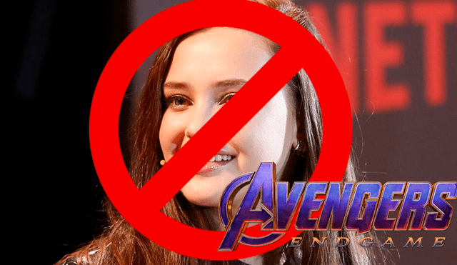 Avengers Endgame: Directores quitaron escenas de Katherine Langford por "reacciones mixtas"