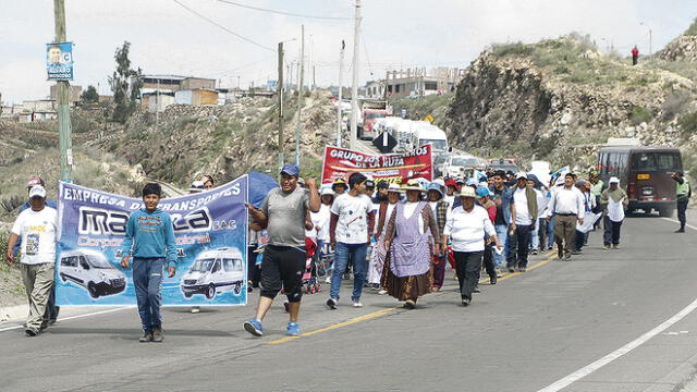 Arequipa: minivanes amenazan con paro de 24 horas si no logran reunirse con MTC