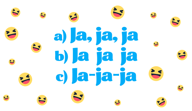 Faltas ortográficas: ¿Cuál es la forma correcta de escribir risas y emojis en redes sociales?