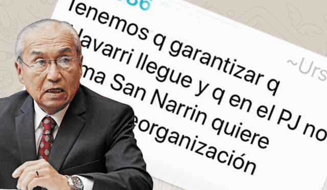 Chat La Botica: Nuevos mensajes confirman apoyo de Fuerza Popular a Pedro Chávarry