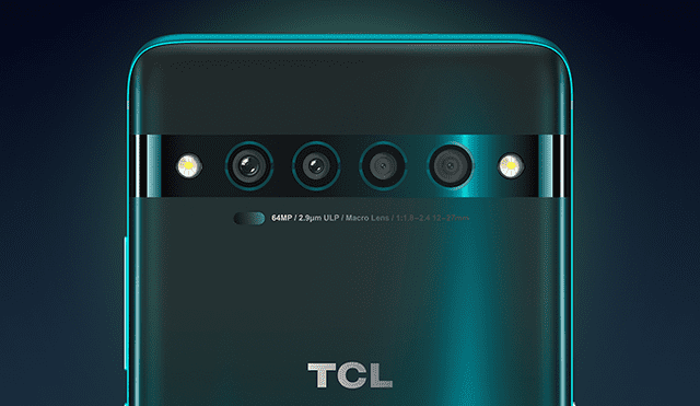 TCL 10 Pro estará equipado con cuatro cámaras traseras.