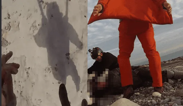 YouTube: paracaidista se graba saltando desde acantilado pero su equipo falla en el aire [VIDEO]