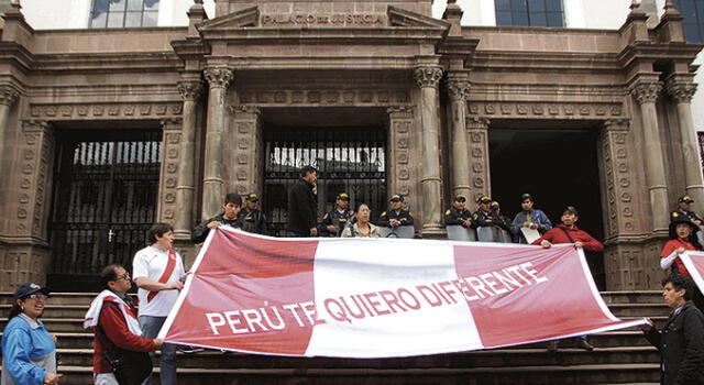 Fiscal José Domingo Pérez y juez Richard Concepción reciben respaldo de Cusco
