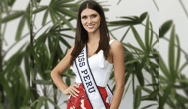 Kelin rivera Miss Perú 2019 impulsa el #NoMeToques, campaña para exigir respeto a las mujeres.