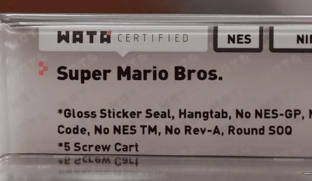 Se trata de uno de los primeros cartuchos comercializados por Nintendo en Estados Unidos, antes de que la fama mundial de Super Mario Bros explosione.