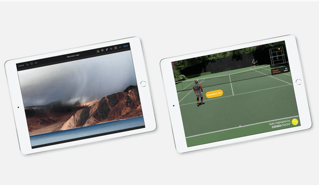 Diseño del nuevo iPad. | Foto: Apple