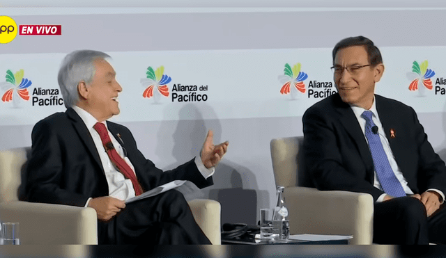 Vizcarra bromea a Piñera y este le pide “mantener la Copa América en el Pacífico”