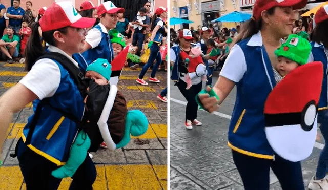 Adorable desfile se llevó a cabo en el centro de la ciudad de Mérida.