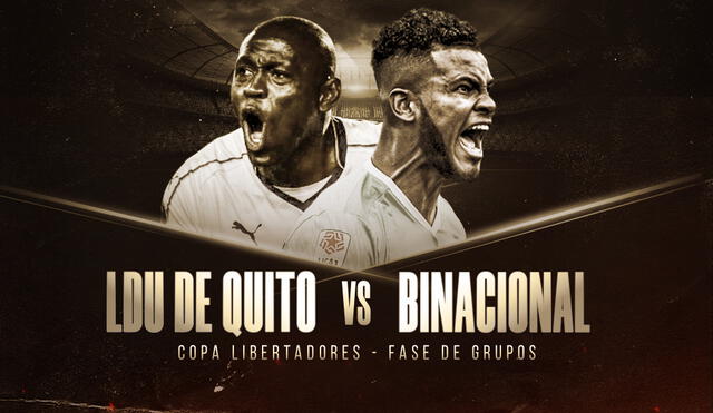 Binacional vs LDU de Quito EN VIVO por la fecha 3 del Grupo D de la Copa Libertadores 2020. Composición: Fabrizio Oviedo