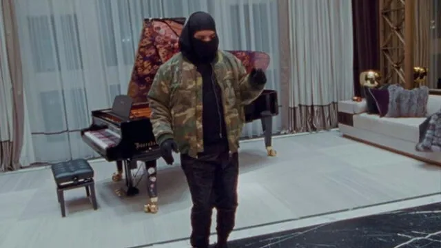 Drake grabó su videoclip de “Toosie Slide” en plena pandemia. Foto: captura