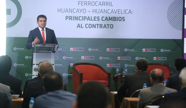 Se invertirán más de 226 millones de dólares para modernizar Ferrocarril Huancayo-Huancavelica