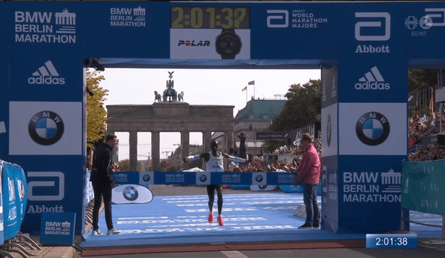 La Maratón de Berlín: Eliud Kipchoge impone nuevo récord mundial