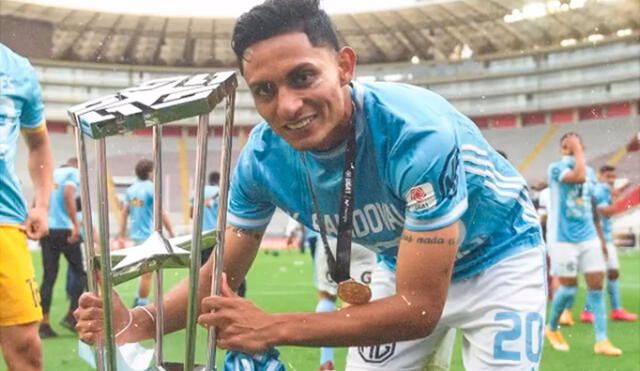 Kevin Sandoval salió campeón nacional con Sporting Cristal en la Liga 12020. Foto: Instagram / @clubsportingcristal