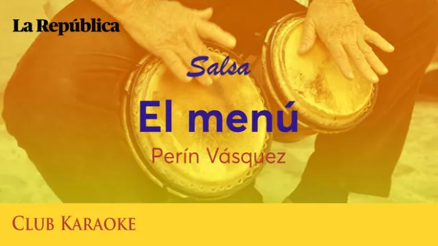 El menú, canción de Perín Vásquez