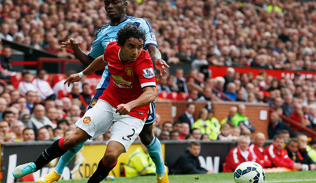 Rafael Da Silva estuvo en el Manchester United entre los años 2008 y 2015. | Foto: AFP