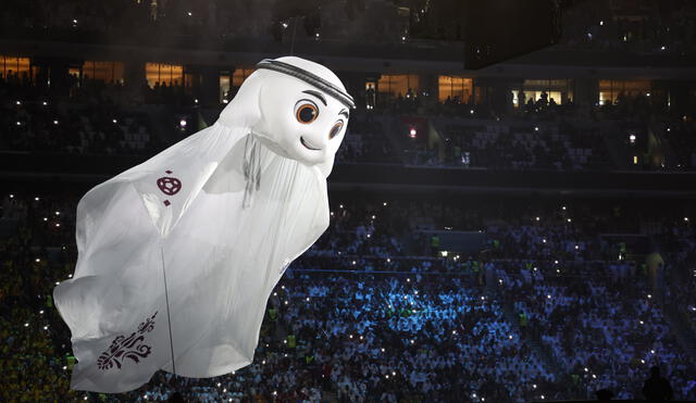 La mascota de este Mundial Qatar 2022 ha generado reacciones porque no se le relaciona con ningún animal como tal. Foto: Agencias EFE