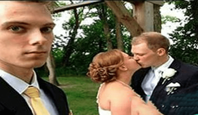 En Facebook, un joven de Estados Unidos compartió las diversas fotos que hizo con su mejor amigo y su novia hasta el día de su matrimonio.