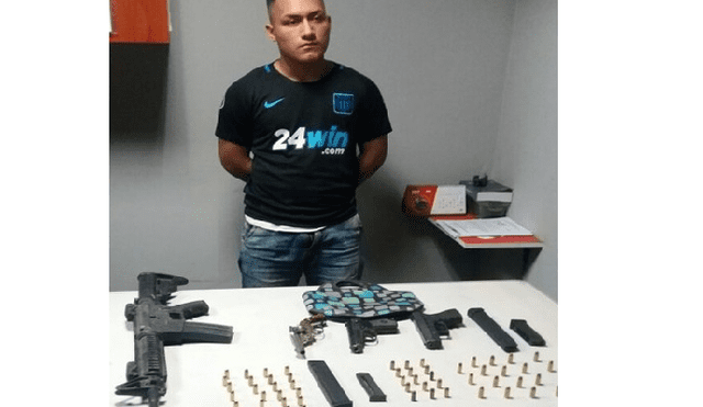 SMP: capturan a ex reo de Maranguita con armas de fuego