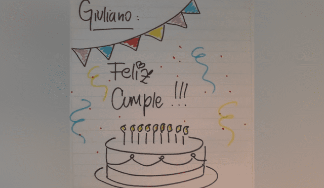 Los mensajes de felicitaciones para GIuliano no tardaron en llegar. (Foto: Twitter)