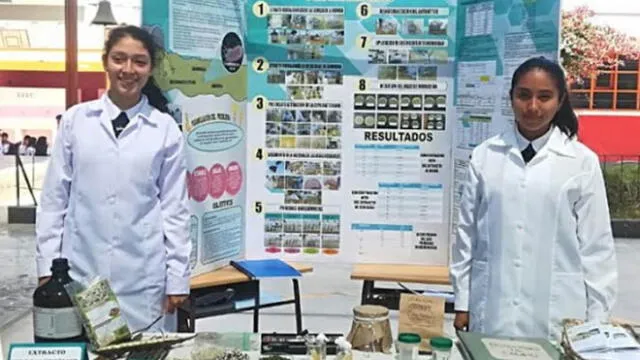 Escolares elaboraron proyecto para descontaminar aguas residuales en Tacna 