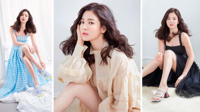 Song Hye Kyo ha evolucionado a un estilo más sensual, elegante y juvenil.