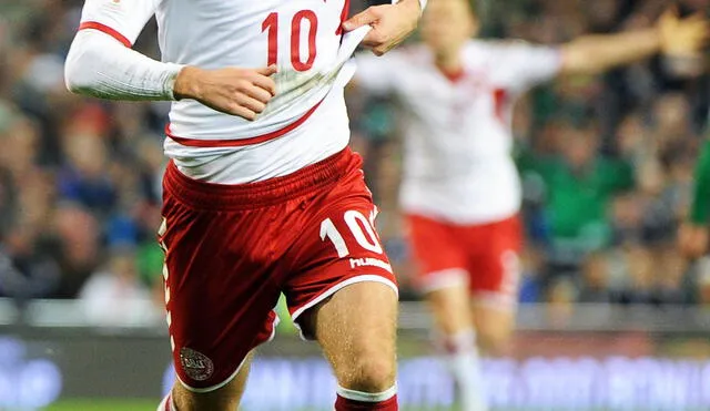 Dinamarca clasifica tras golear a Irlanda