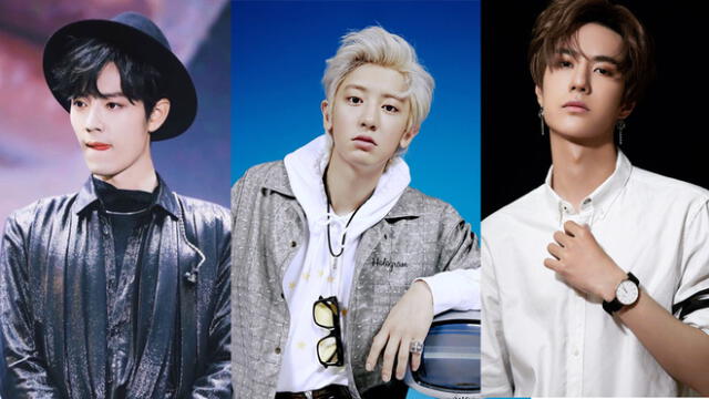 Xiao Zhan, Park Chanyeol y Wang Yibo en los 100 artistas asiáticos más atractivos. Créditos: Instagram