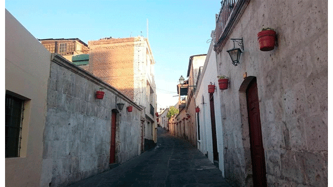 Barrio San Lázaro (Arequipa). Foto: Difusión