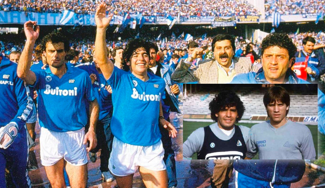Compañero de Maradona en Nápoli campeón de 1987 es indigente en Italia. Foto: Difusión