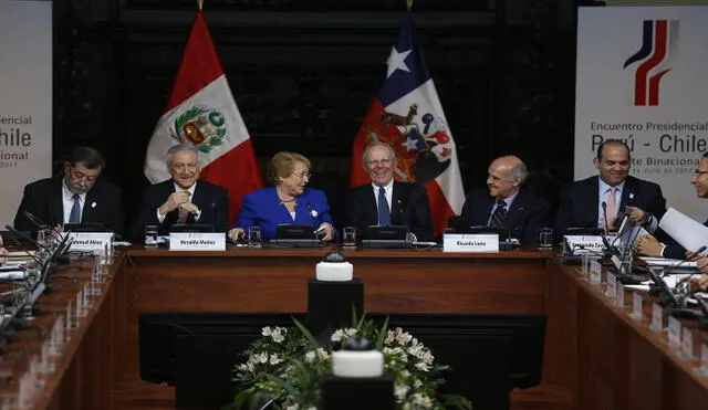 PPK en reunión con Bachelet: "Perú y Chile tenemos que colaborar y ser amigos"