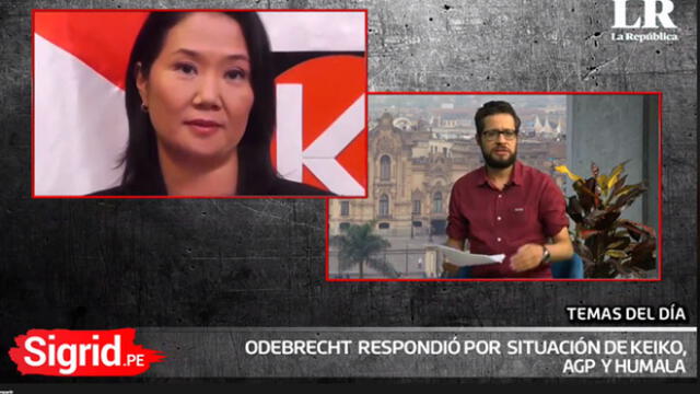 Sigrid.pe: Odebrecht respondió por situación de Keiko y Alan, y todo sobre el Perú vs. Nueva Zelanda