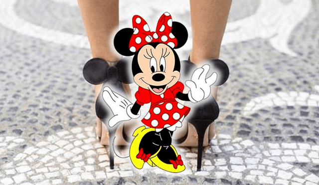 Los tacones de Minnie Mouse causan sensación en el mundo de la moda [FOTOS]