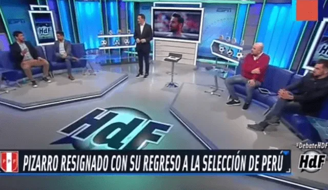 La fuerte conclusión de ESPN sobre Claudio Pizarro: “Está dolido” [VIDEO]