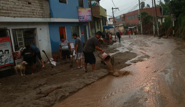 Huaico afecta 104 viviendas en Santa Eulalia, Chosica y Huarochirí