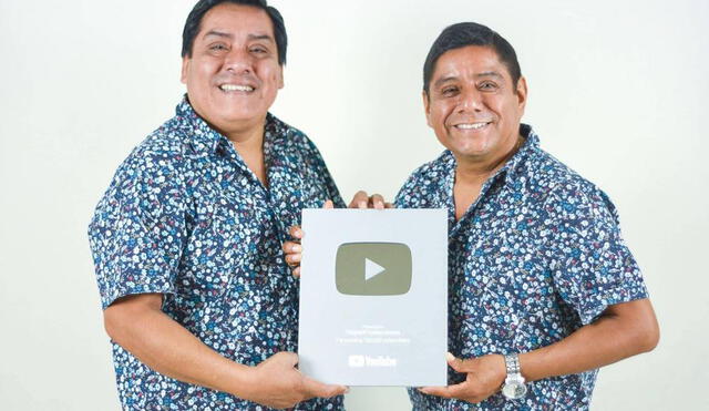 Hermanos Yaipén recibe el Botón de Plata de Youtube
