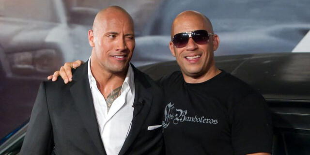 'La Roca' da luces sobre la mala relación que tiene con Vin Diesel