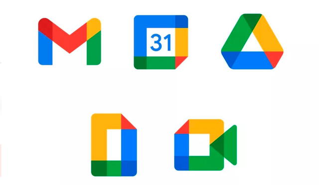 El nuevo conjunto de apps se llama Google Apps For Work y cambiará hasta los nombres de algunas herramientas. El logo de Gmail cambia por primera vez desde su salida hace 16 años. Foto: Google