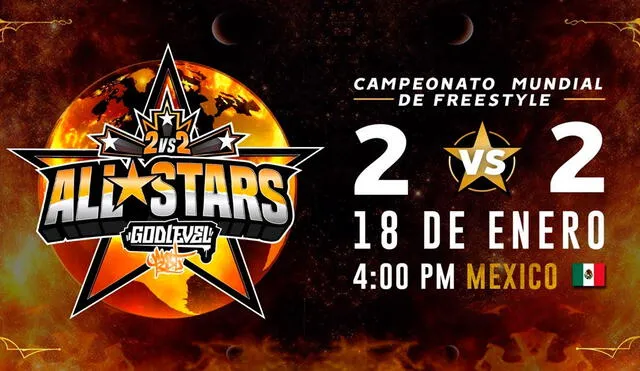 Stuart y Papo son los campeones de God Level 2vs2 All Stars en México 