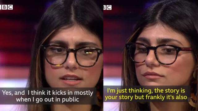 Mia Khalifa habla de su pasado en la industria del cine para adultos para la BBC