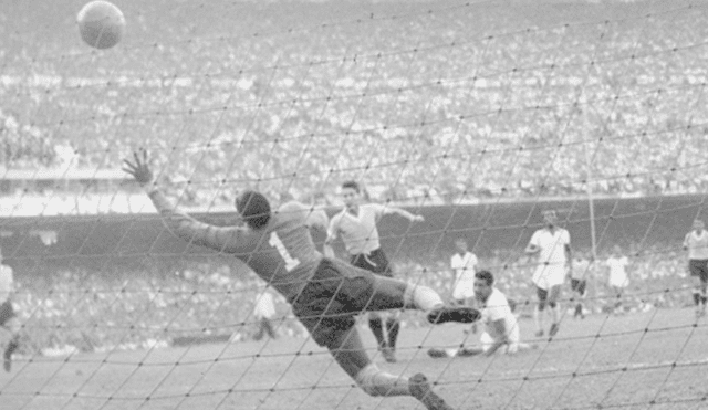 Brasil - Uruguay, final de la Copa del Mundo de 1950. Foto: Difusión