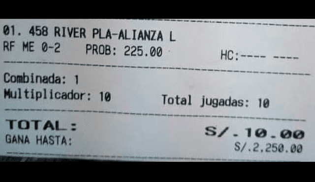 Hincha de Alianza Lima podría volverse "millonario" si sucede esto en el partido contra River Plate