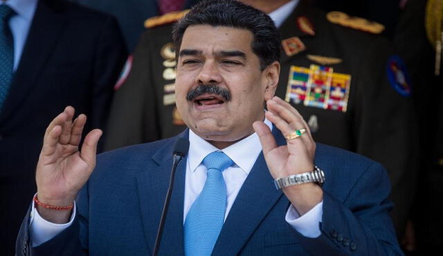 "Un ataque terrorista en medio de una pandemia", fustigó Nicolás Maduro. Foto: EFE