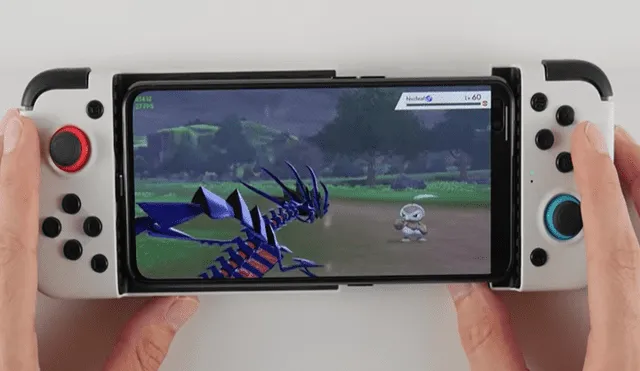 Probando Pokémon Sword. Foto: Captura / YouTube.