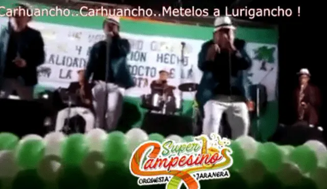 Facebook: orquesta folclórica crea canción en apoyo a Richard Concepción Carhuancho y es un éxito en las redes [VIDEO]